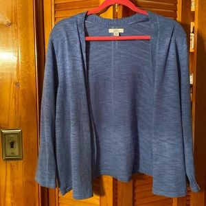 Short Sweater. Sleeves 20”. Sweater 22”